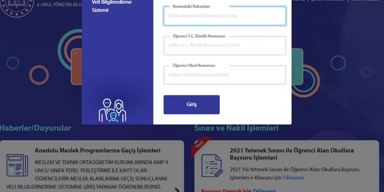 Karneler e-Okul'dan erişime açıldı