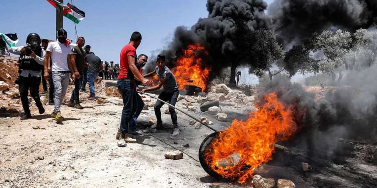 Siyonistên terorîst êrîşî Filistînîyan kirin: 350 birîndar bûn