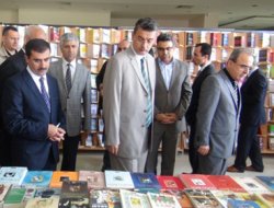 Kitap fuarı açıldı