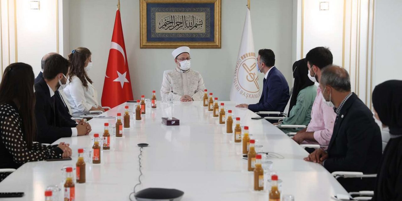 Batman Üniversitesinden Diyanet İşleri Başkanına ziyaret