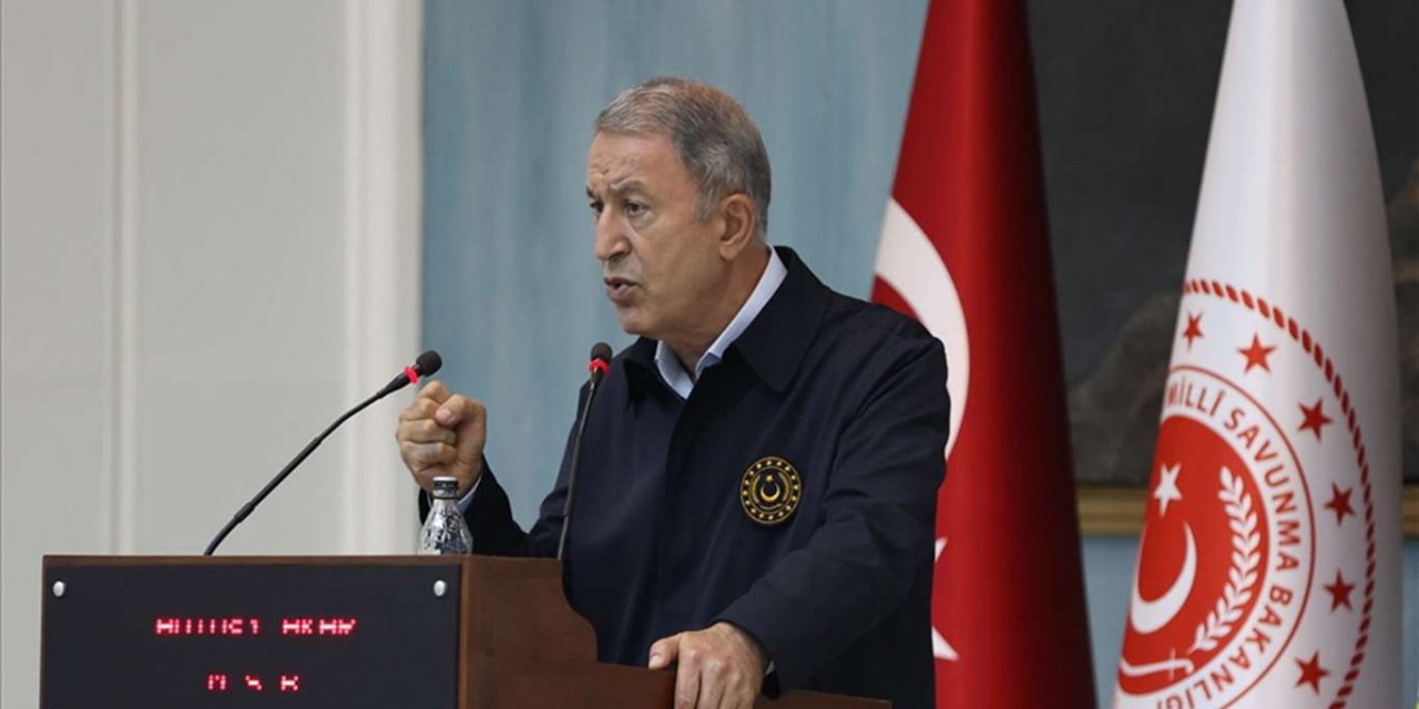 Bakan Akar: PKK ve YPG arasında hiçbir fark yok