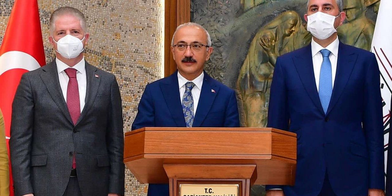 Bakanlar Gül ve Elvan ziyaretlerde bulundu