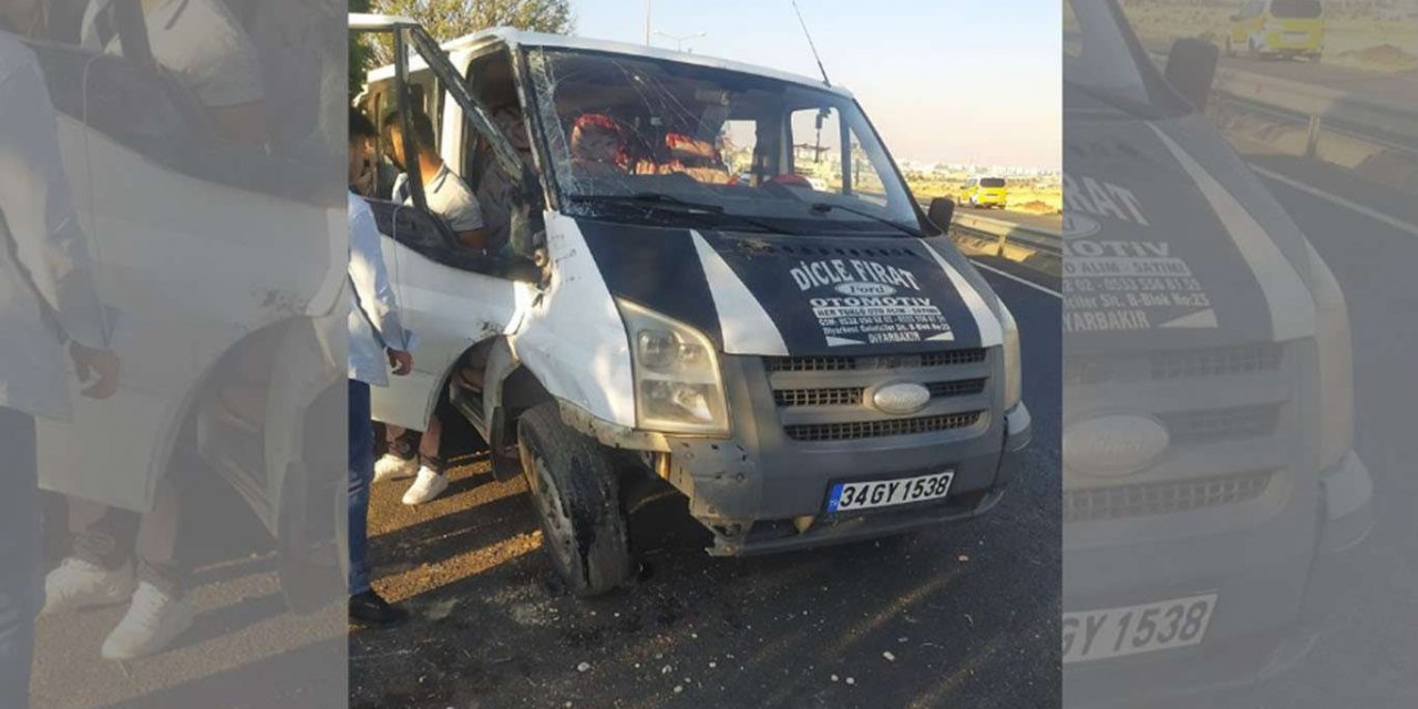 Diyarbakır’da trafik kazası: 5 yaralı