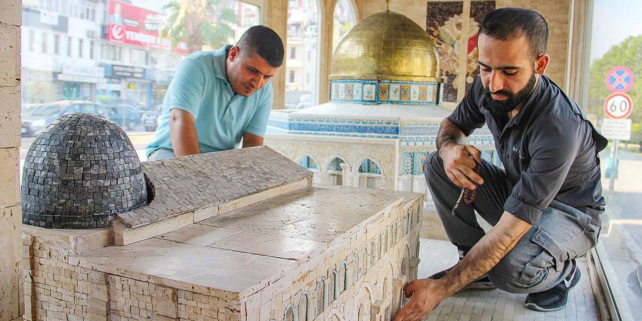 Minia Kudüs tırı Adana'da