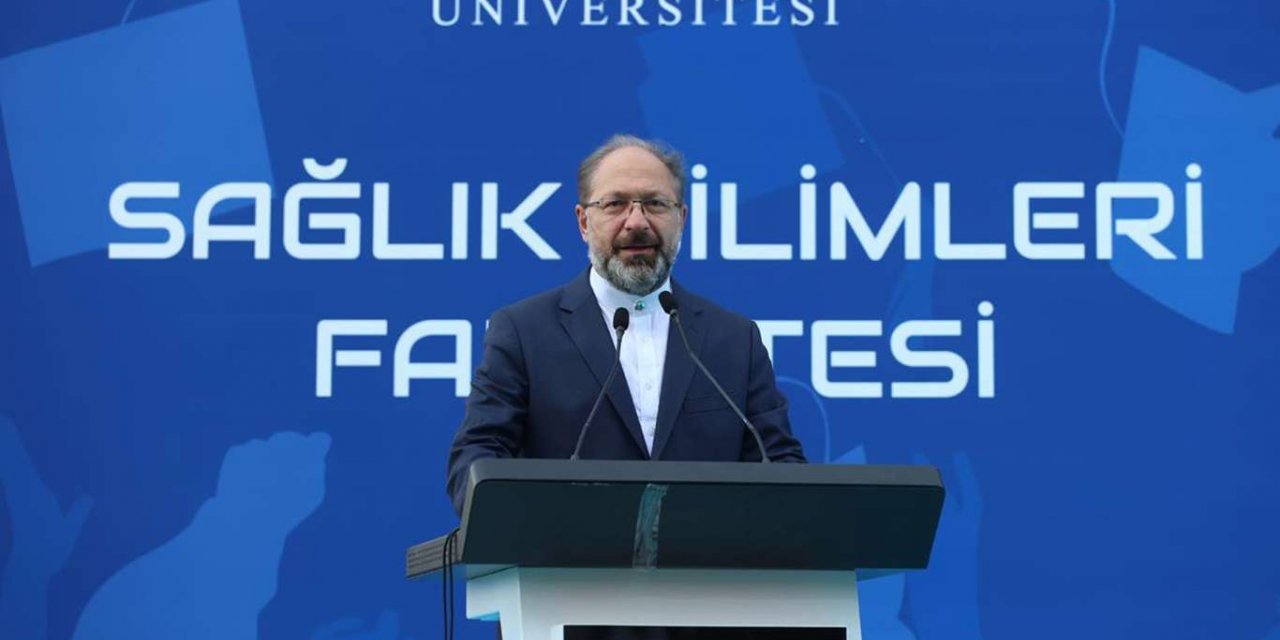 Erbaş: "Yeryüzüne iyilik hakim oldukça dünya daha yaşanır hale gelecektir"