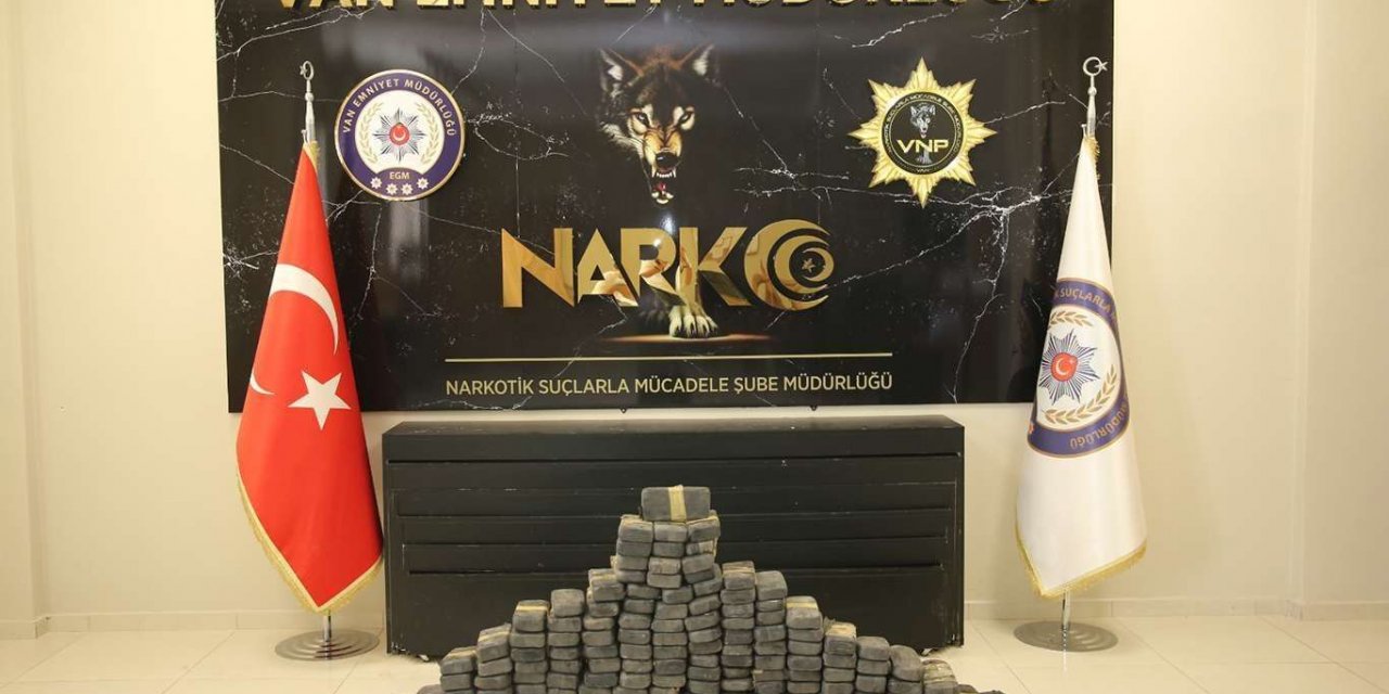 Li Wanê 205 kîlo tiryak hat bidestxistin