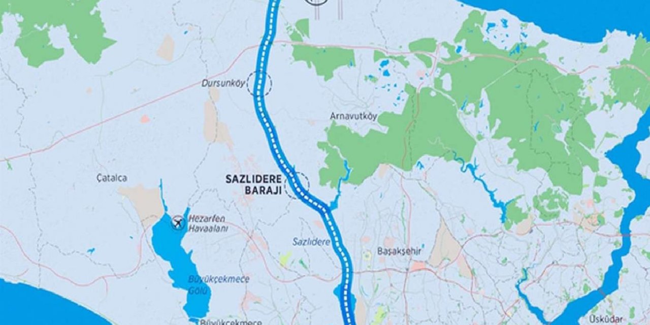 Kanal İstanbul'un üzerine inşa edilecek ilk köprünün temeli bugün atılıyor