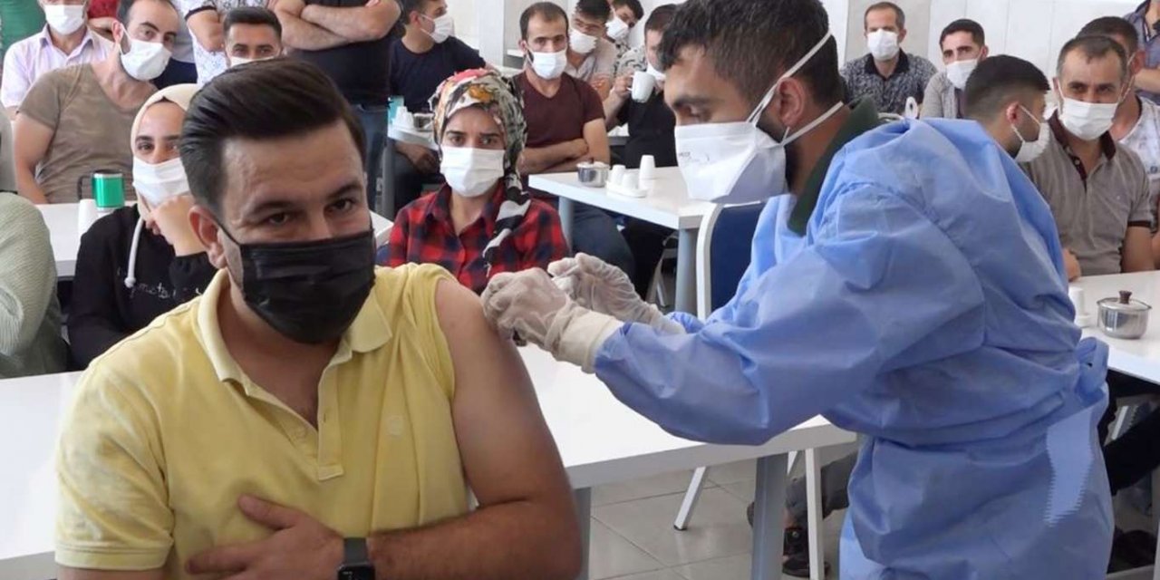Batman’da hedef 15 Temmuz’a kadar nüfusun yüzde 70’ini aşılamak
