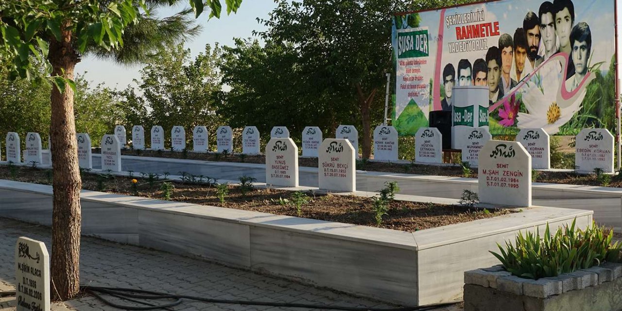 Susa Cami Yarenleri şehadetlerinin 29'uncu yılında mezarları başında yad edildi