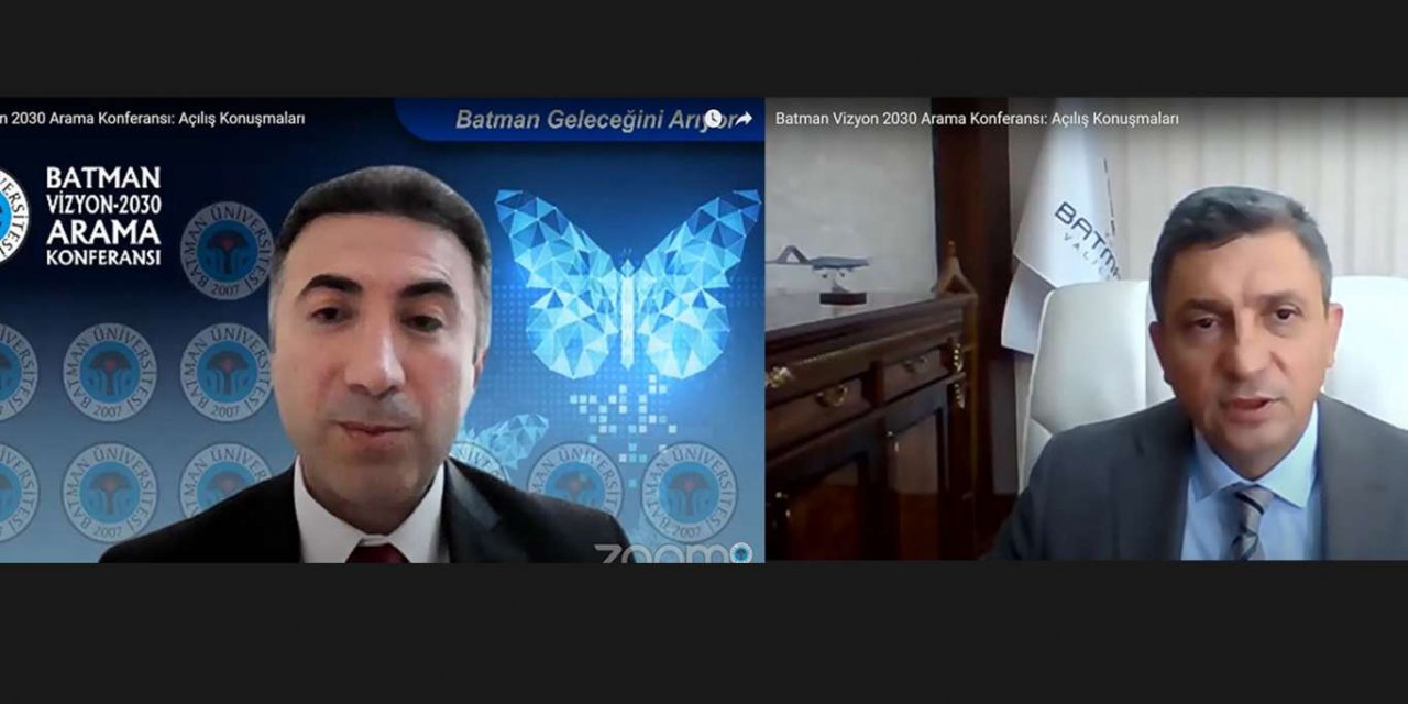 "Batman Vizyon 2030 Arama online Konferansı" başladı