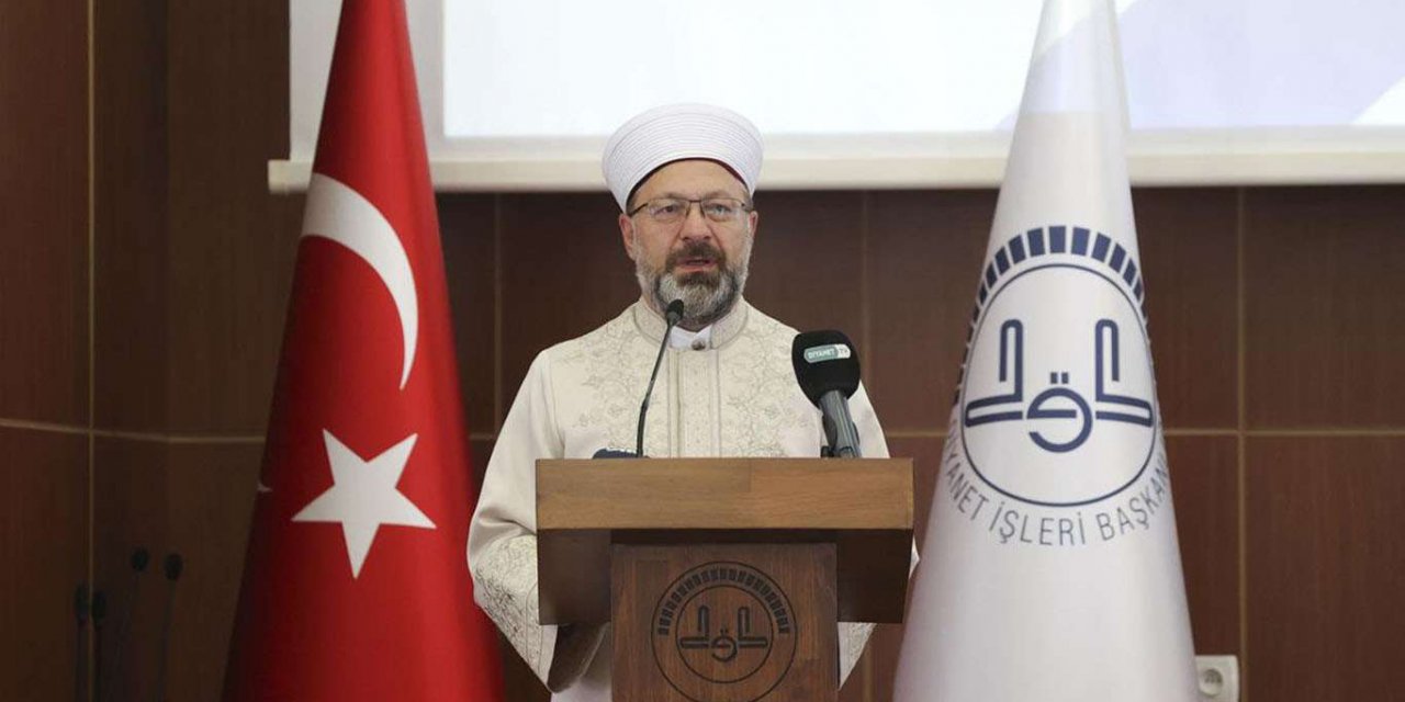 Erbaş: "Gençlerimizle birlikte geleceğe bakmak bizim için büyük önem taşımaktadır"