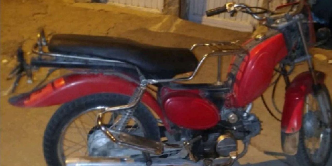 Motosiklet çalan şüpheli gözaltına alındı