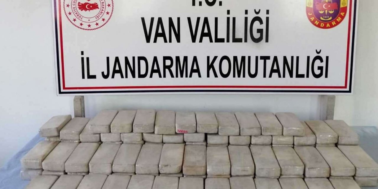 Van'da 51 kilogram eroin ele geçirildi