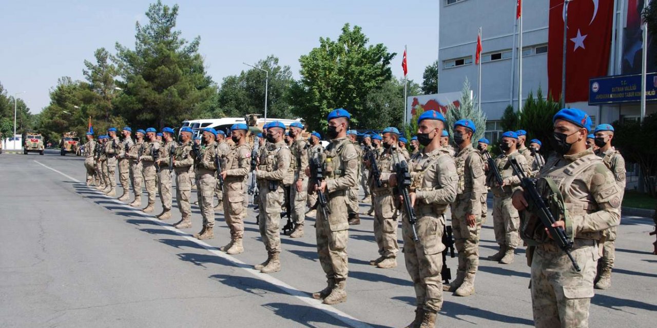 Batman’dan Suriye’ye asker gönderildi