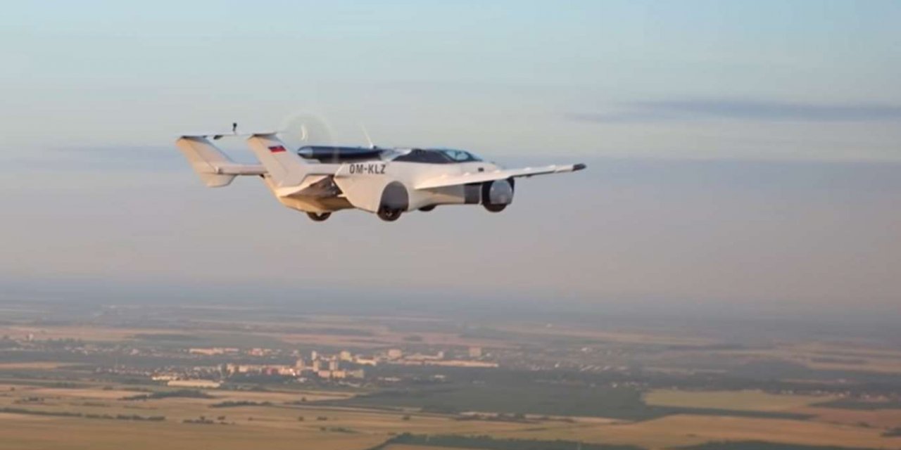 Slovakya'da 'uçan araba' ilk şehirlerarası uçuşunu başarıyla tamamladı