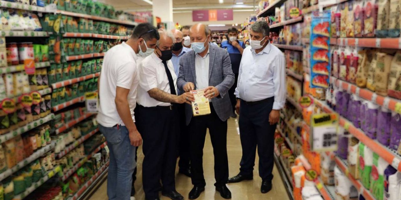 Van'da yerel ve ulusal marketlerde denetleme gerçekleştirildi