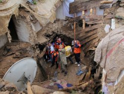 Bahçesaray'da heyelan: 1 ölü