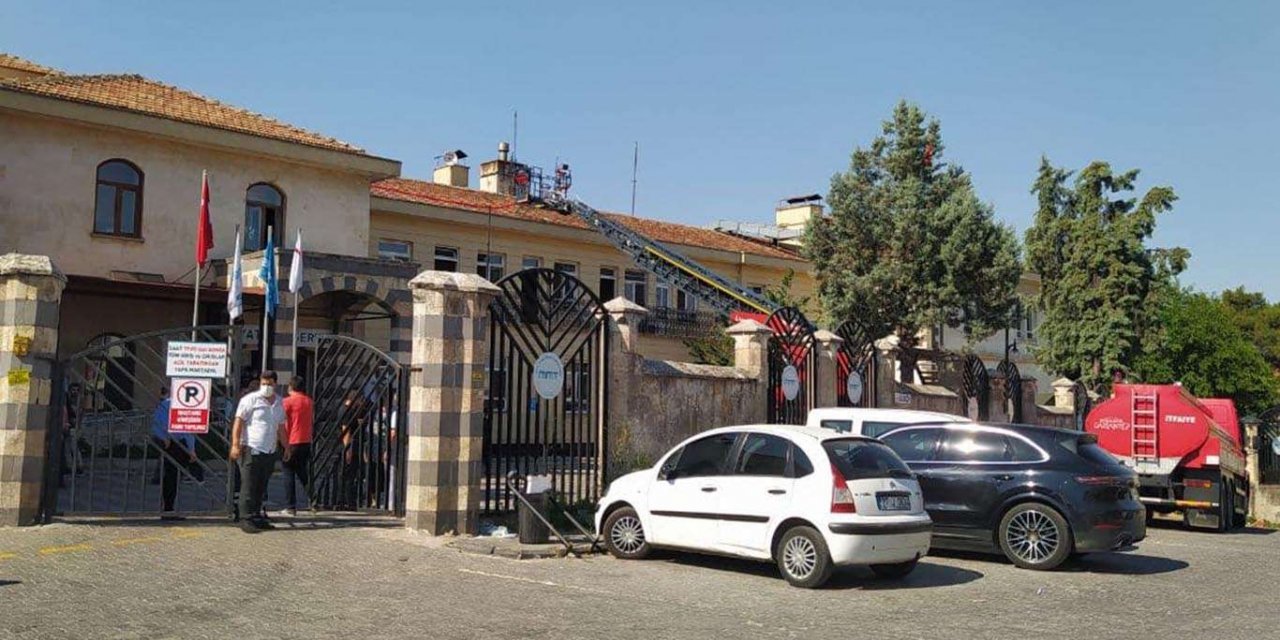 Gaziantep'te hastane yangını: 46 hasta tahliye edildi