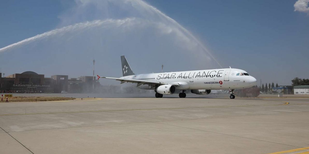 Gaziantep’ten Avrupa’ya direkt uçuşlar başladı
