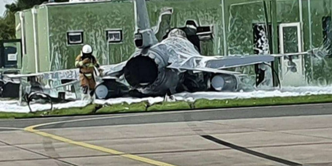 Hollanda'da F-16 savaş uçağı binaya çarptı: 2 yaralı