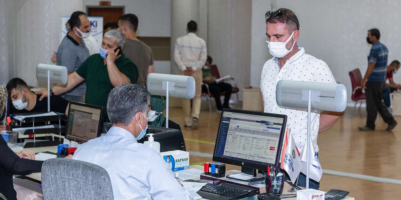 Malatya'da su borcunda yapılandırma başladı