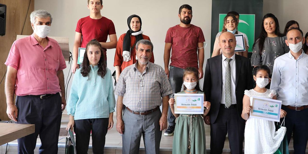 Mardin’de “Sağlıklı Nesil, Sağlıklı Gelecek” yarışmasının ödülleri sahiplerini buldu