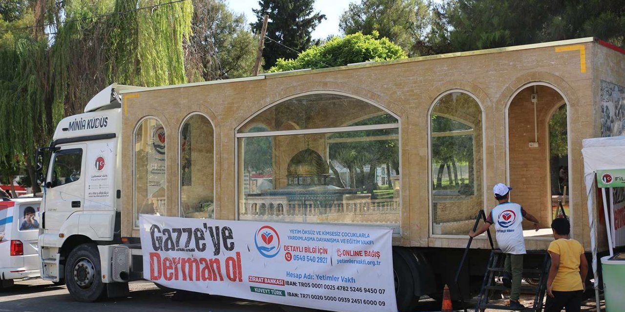 Minia Kudüs tırı Diyarbakır'da konvoy ile karşılanacak