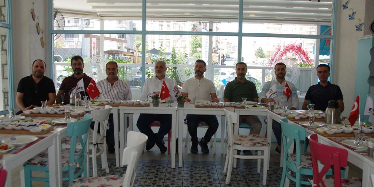 Batman Gıda Toptancılar Derneği basınla bir araya geldi