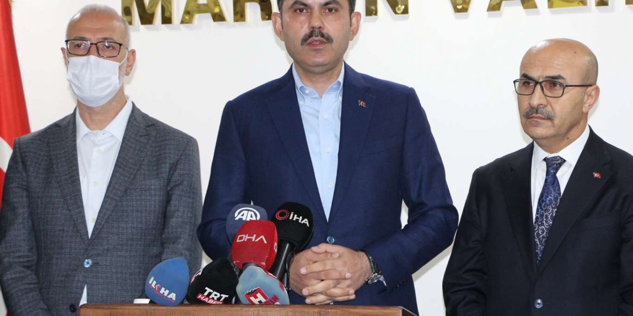 ​Çevre ve Şehircilik Bakanı Kurum Mardin’de yaptıkları ve yapacakları çalışmaları anlattı