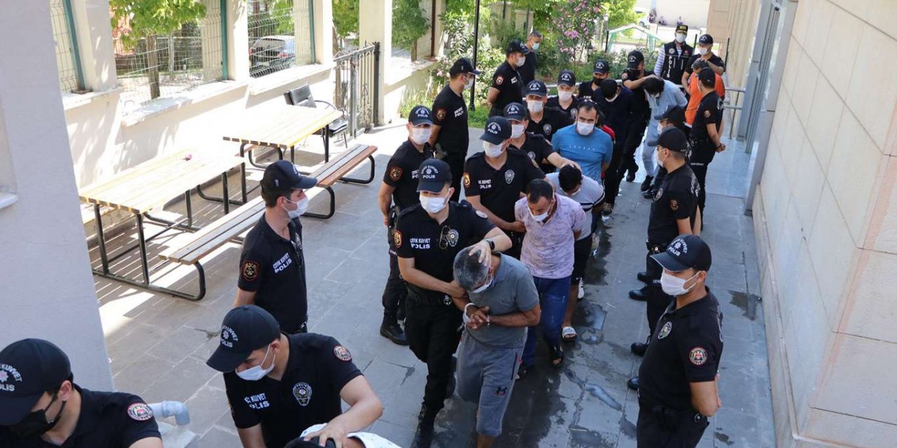 Gaziantep'teki uyuşturucu operasyonunda 213 tutuklandı