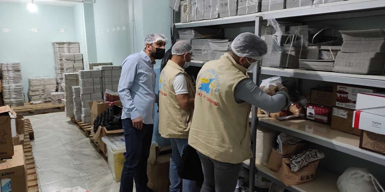 Van'ın İpekyolu Belediyesi gıda denetimlerine devam ediyor