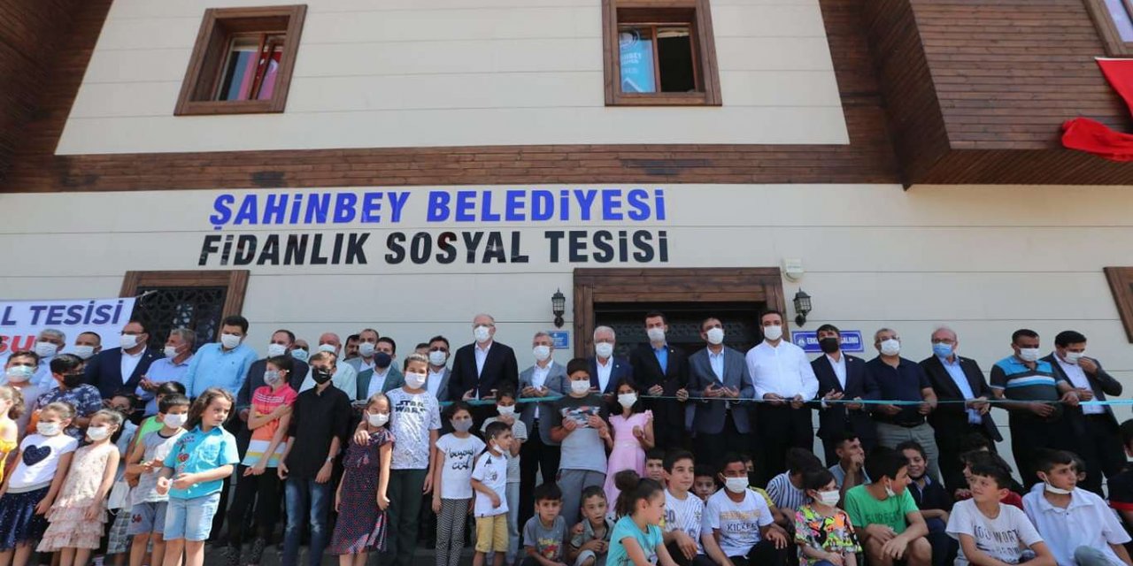 Gaziantep’te sosyal tesis ağı genişliyor