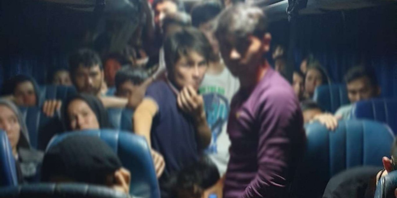 Gaziantep'te yabancı uyruklu 101 düzensiz göçmen yakalandı