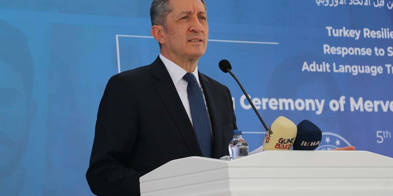 Milli Eğitim Bakanı Selçuk: Birçok ülkenin öğrencisinden fazla Suriyeli öğrencimiz var