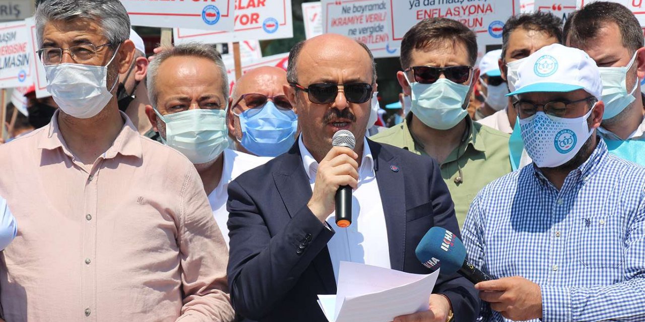 Enflasyon ve zamlar karşısında memurların kaybedilen hakları geri verilmeli