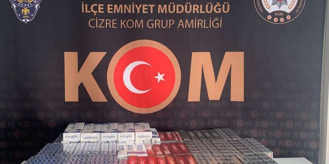 Şırnak’ta narkotik ve kaçakçılık operasyonu