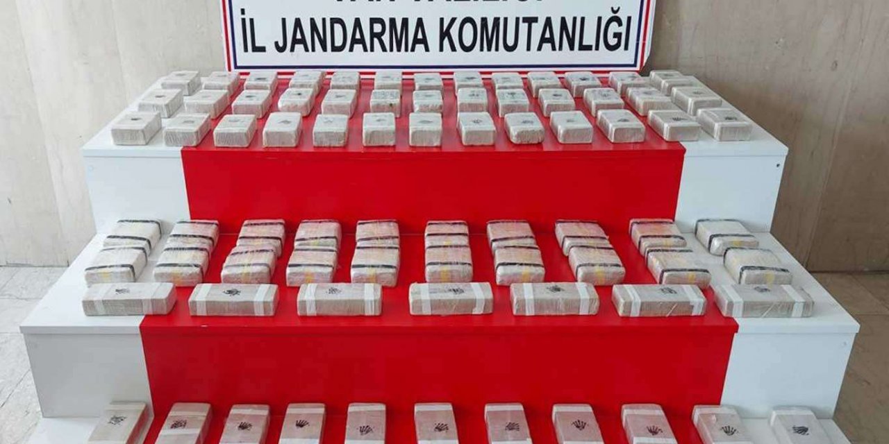 Van'da 41 kilogram eroin ele geçirildi