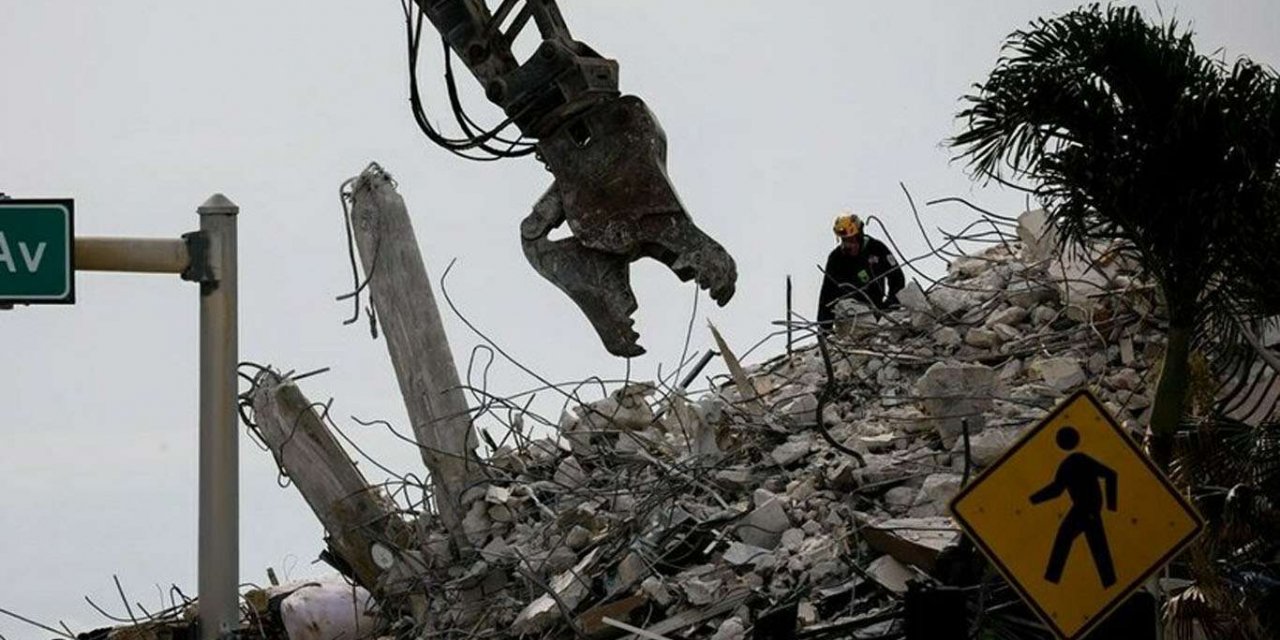 Miami'de çöken binada ölenlerin sayısı 28'e yükseldi: 117 kişi halen kayıp