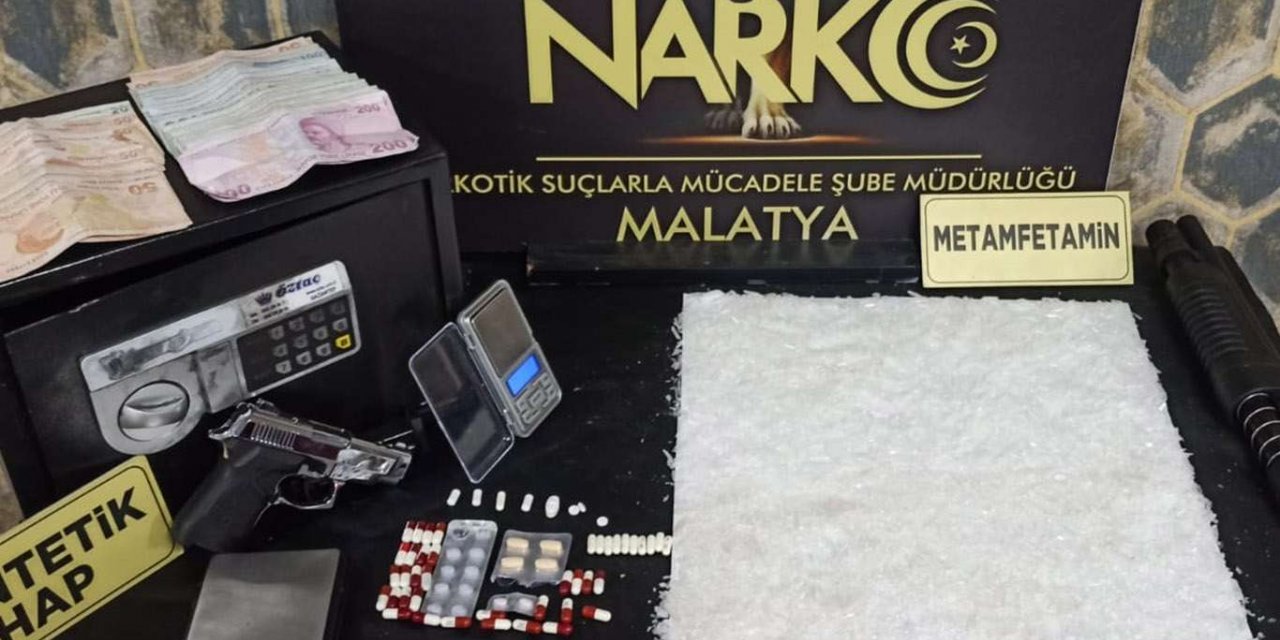 Malatya’da uyuşturucu ticaretinden 4 şüpheli yakalandı