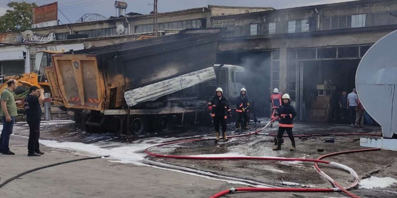 Malatya’da Sanayi Sitesinde patlama 4 yaralı