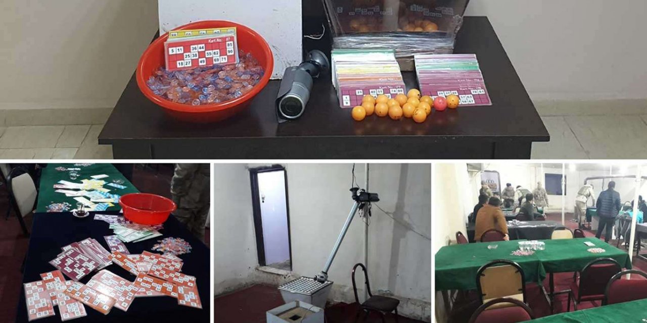 Batman'da kumar oynayan 19 kişiye 37 bin lira para cezası kesildi