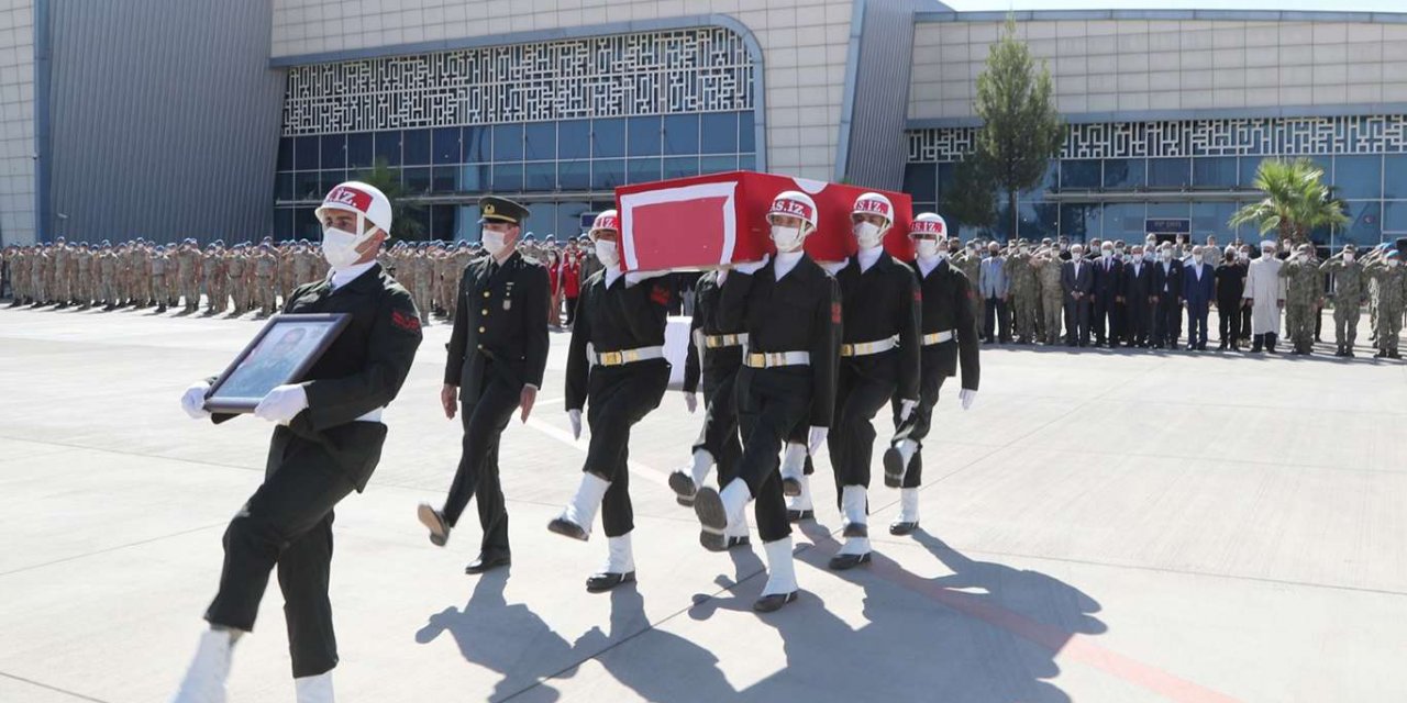 Piyade Astsubay Çavuş Cihan Çiftçibaşı’nın naaşı memleketine uğurlandı