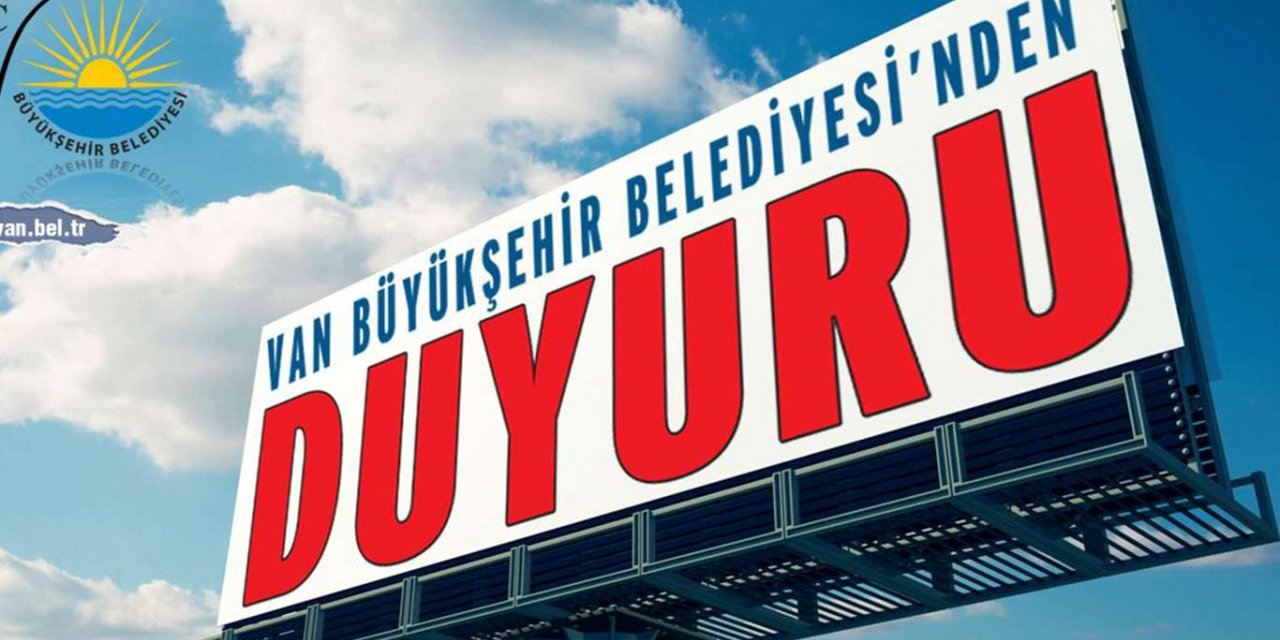Van Büyükşehir Belediyesinden "Parkomat uygulaması" açıklaması