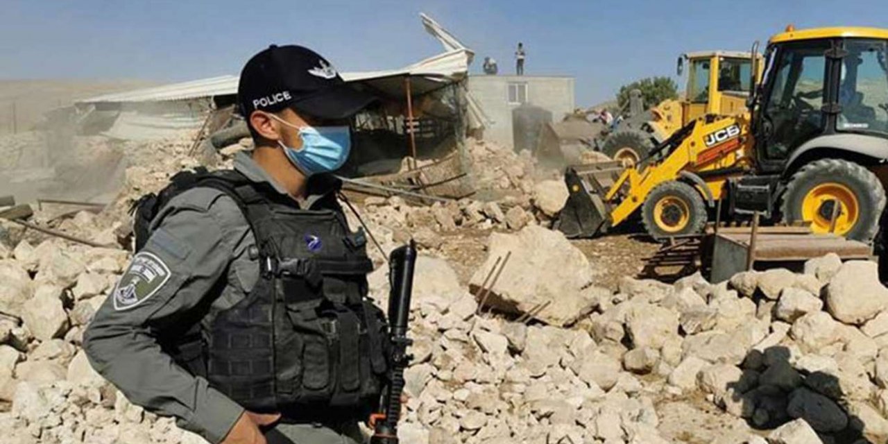 İşgal rejimi Filistinlilere ait tesisleri yıkıyor