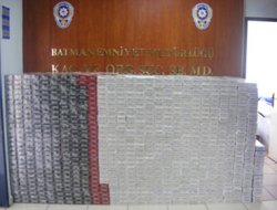 Batman'da kaçak sigara baskını