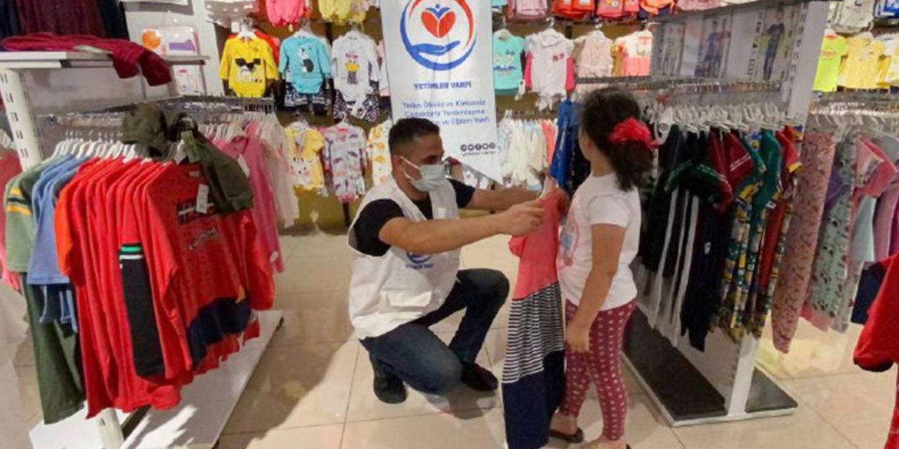 Weqfa Yetîman li Aksatrayê ji zarokên yetîm re alîkarî kir