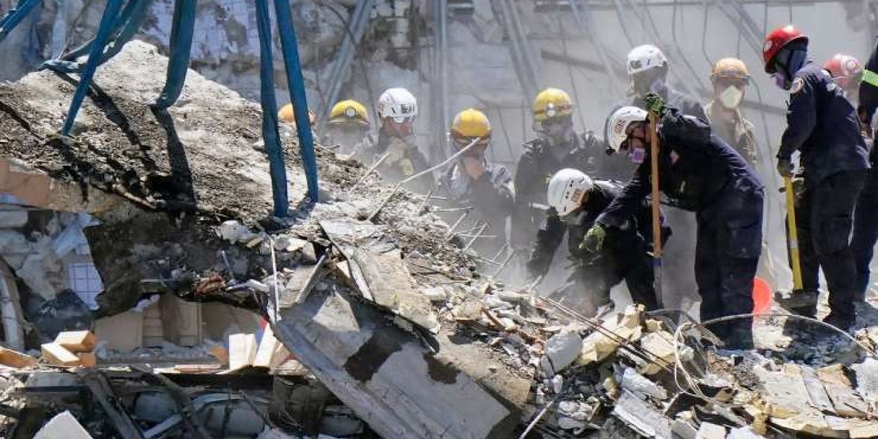 ABD'de çöken 13 katlı binanın enkazından çıkarılan ceset sayısı 78'e yükseldi