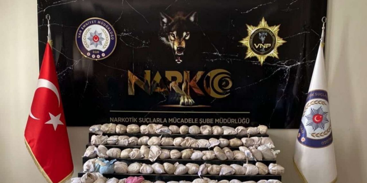 Li Wanê 155 kîlo û 675 gram eroîn hat bidestxistin