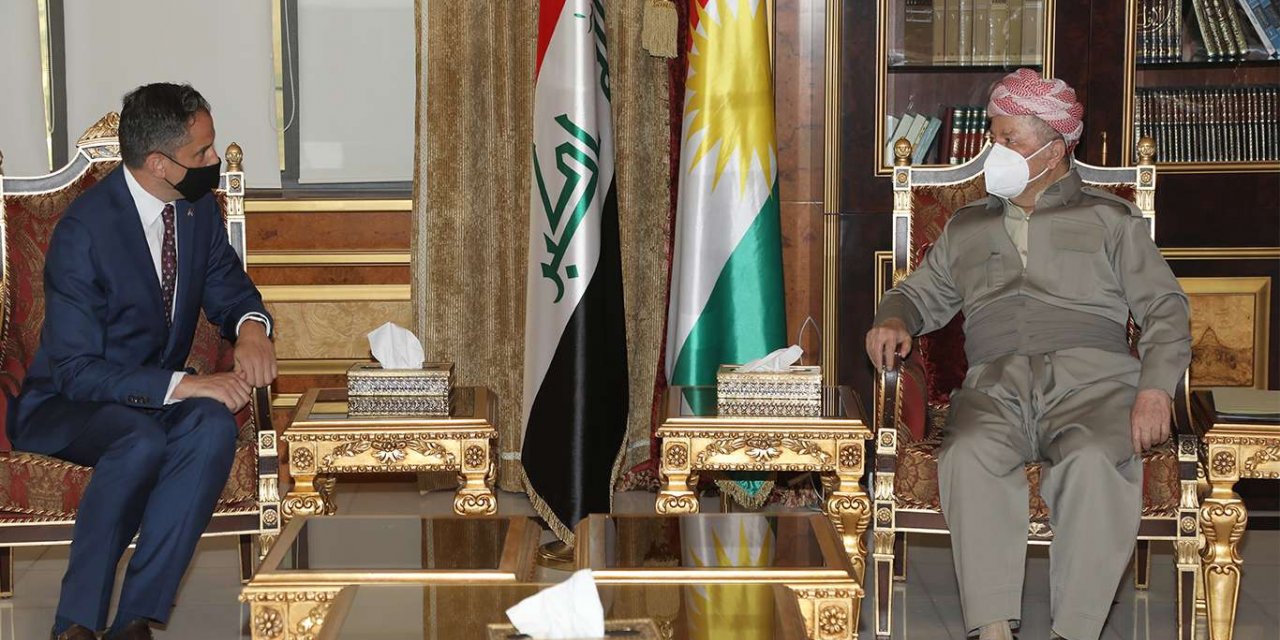 Barzanî pêşwaziya Konsolê nû ya Amerîka li Hewlêrê kir