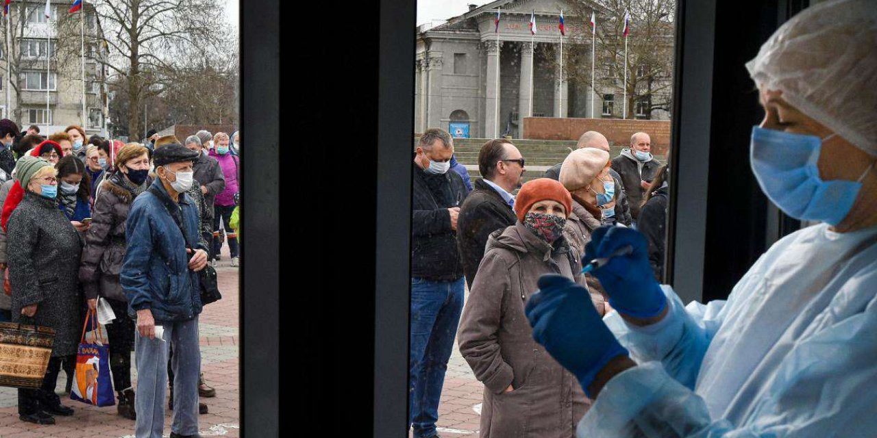 Rusya'da Covid-19 vaka sayılarında artış